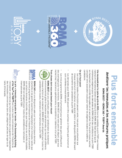 BOMA BEST - The logo for ROMA 300 Yearbook.